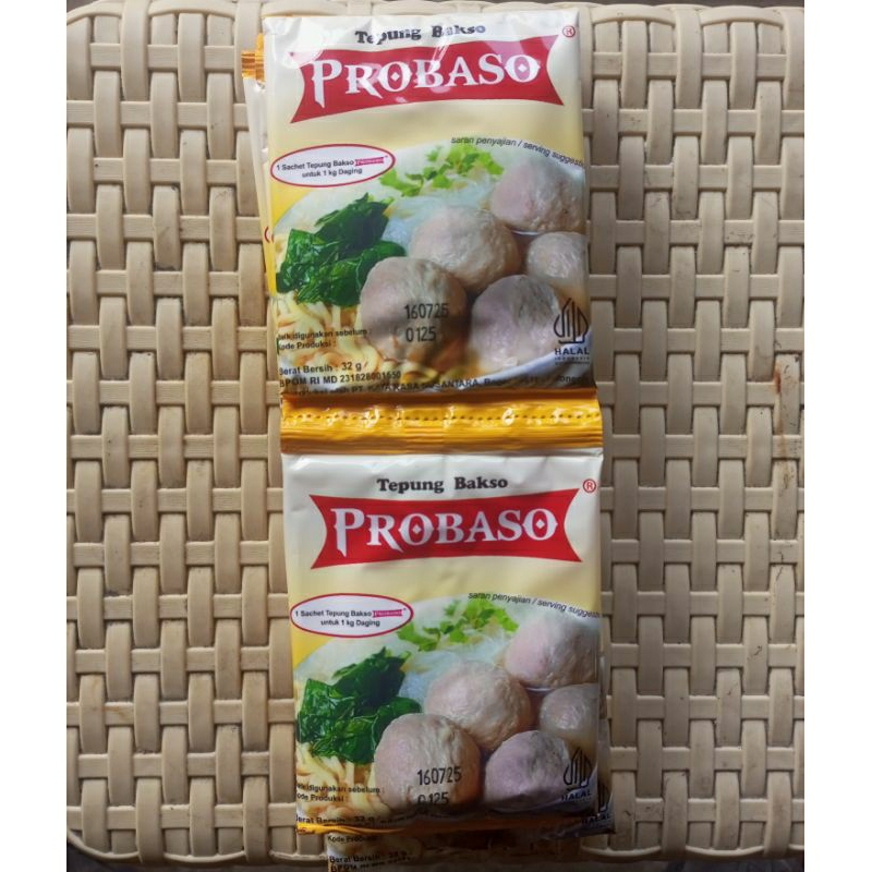 

probaso tepung bakso adonan komplit untuk membuat bakso 1 renteng isi(10pcs)