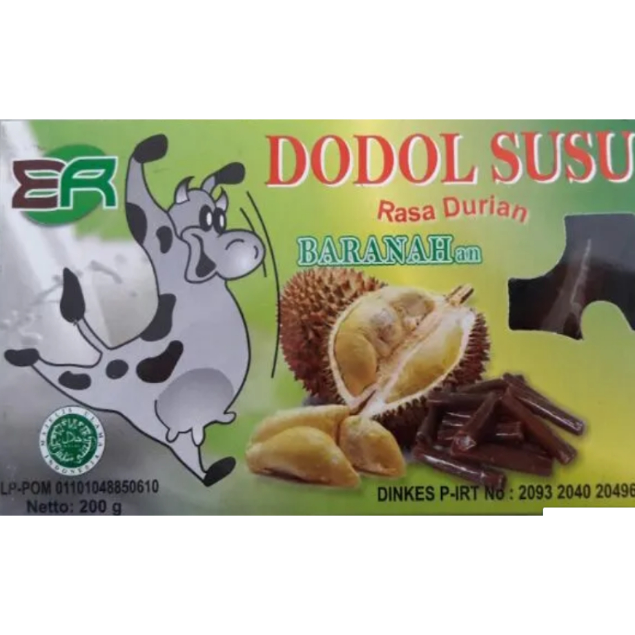 

Dodol susu durian Barokah 200 gram