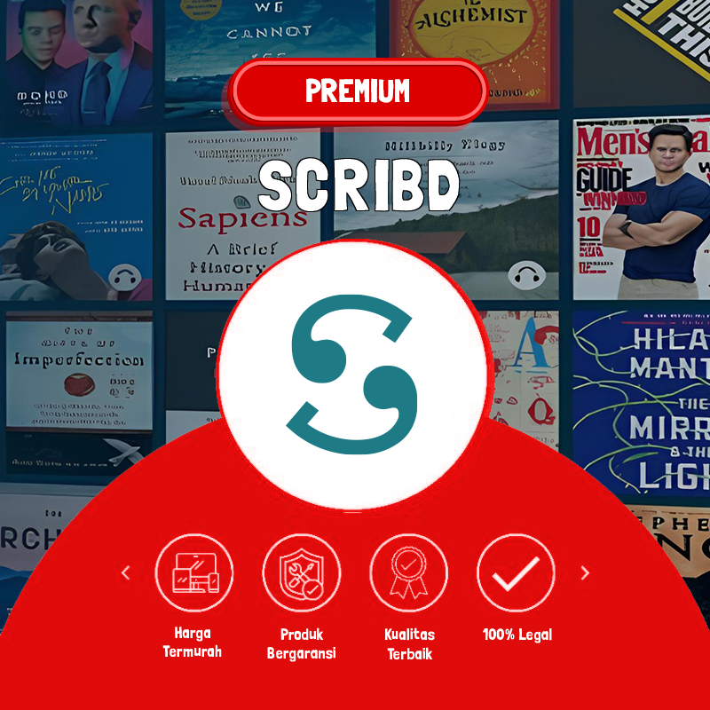 AKUN SCRIBD BONUS SLIDESHARE FULL ACCES 1 TAHUN (TERMURAH)