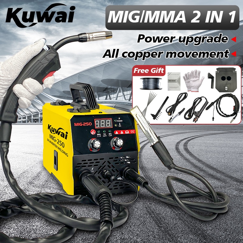 Mesin Las Mig 4500 Watt Las Listrik Welding Machine Mesin Travo Las Listrik Inventer Model: MIG-250
