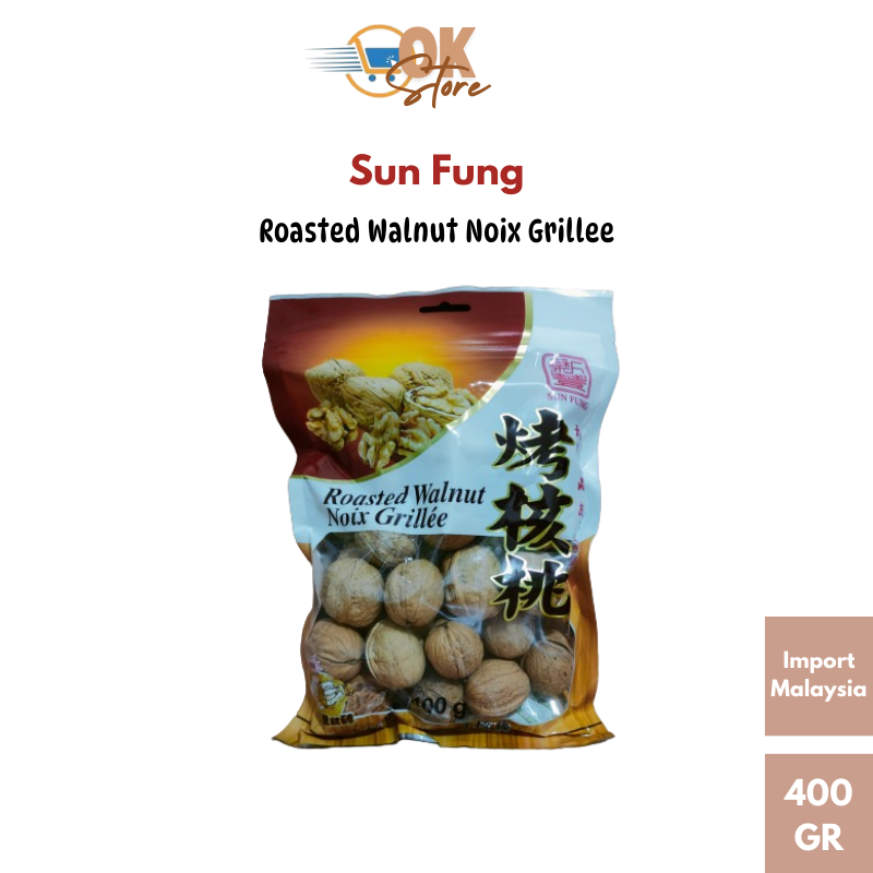 

Sun Fung Roasted Walnut Noix Grillee 400 GR (Import Malaysia)
