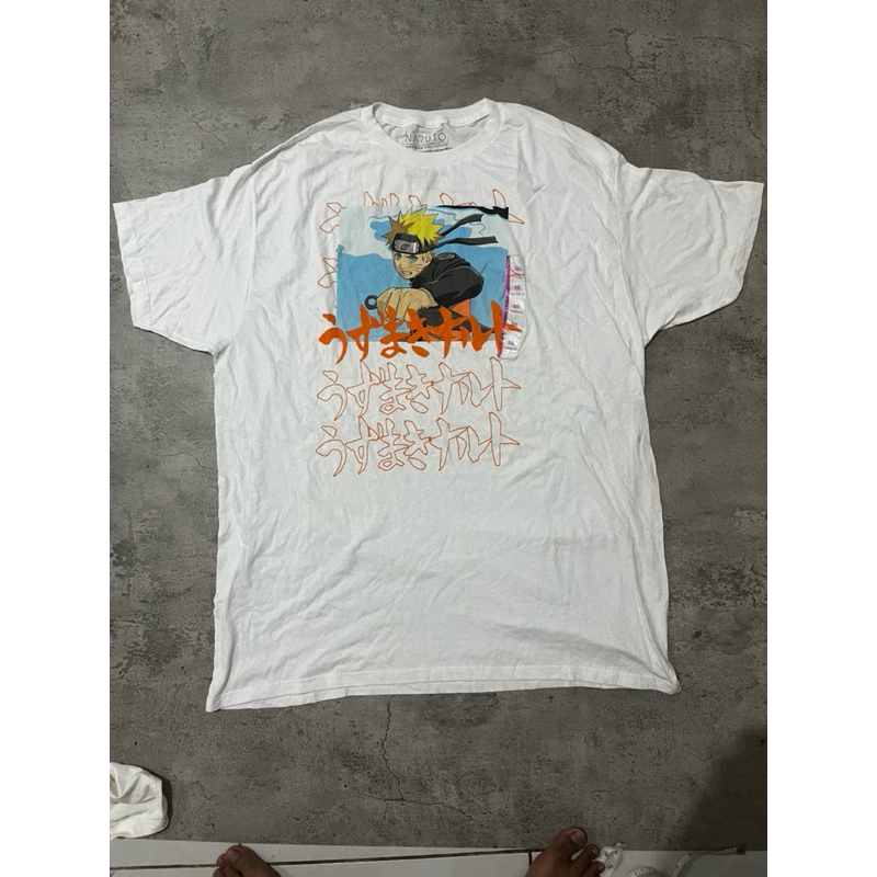 KAOS ANIME NARUTO VINTAGE 2XL ORIGINAL