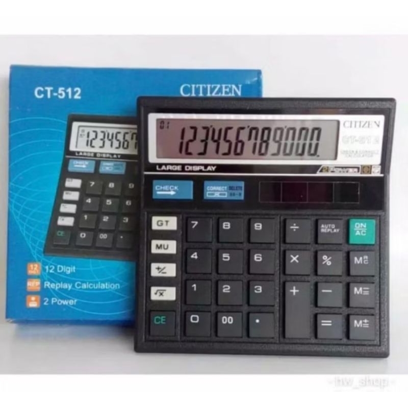 

Kalkulator Citizen 512 12 digit