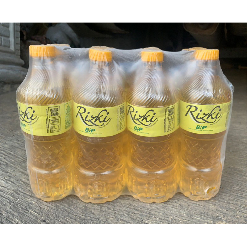 

Minyak goreng Riski 1 krat isi 12 botol