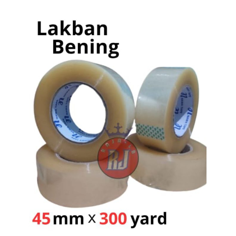 

Lakban Bening 45 x 300yard