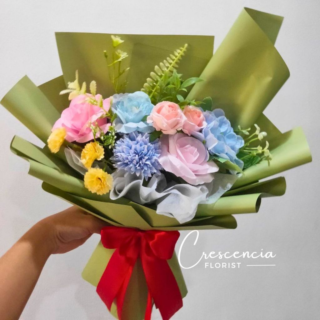 [Crescencia Florist] Alexa Flowers Bouquet/Hadiah Wisuda Bucket Bunga Murah/Buket Bunga Anniversary 