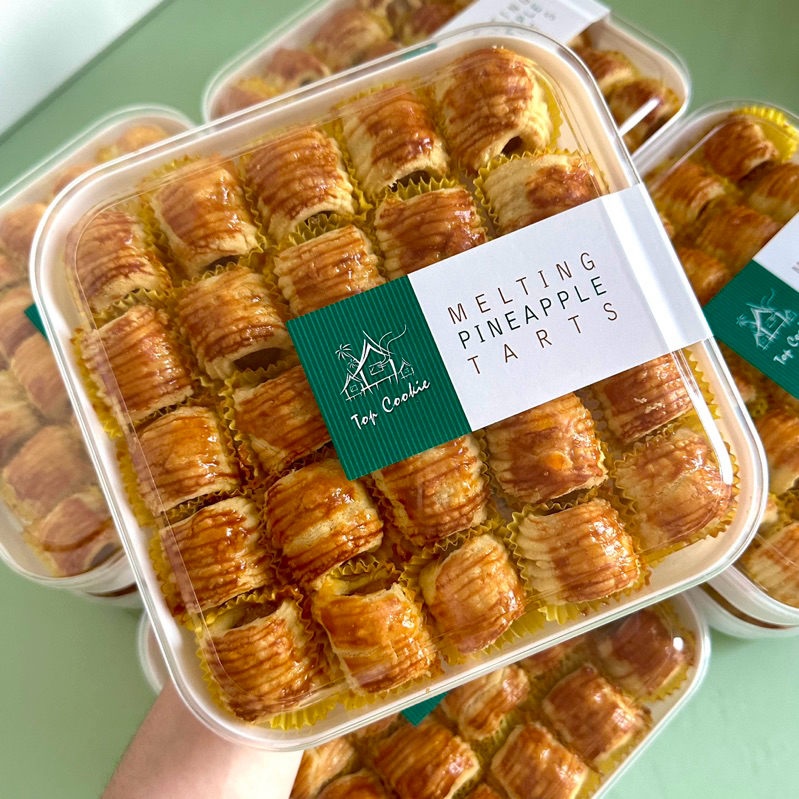 

[PRE ORDER] finest bake melting pineapple tarts top cookies - nastar viral malaysia exp 2025
