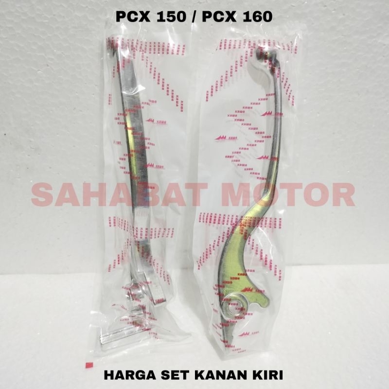 Tuas Handle Handel Rem Set Sepasang Kanan Kiri PCX 150 160 Original Kawa