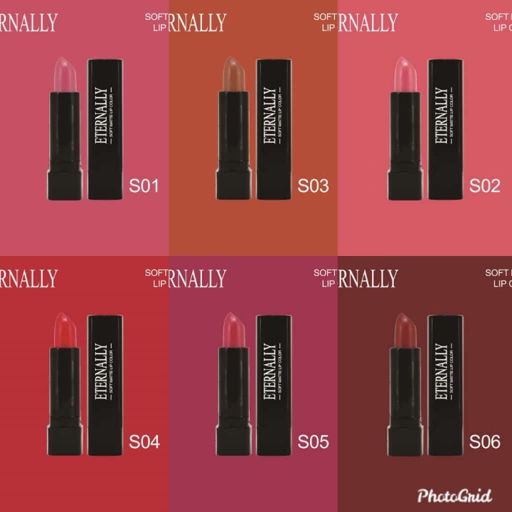 B1G1 Eternally Lipstik Soft Matte Lip Color free body serum 30ML