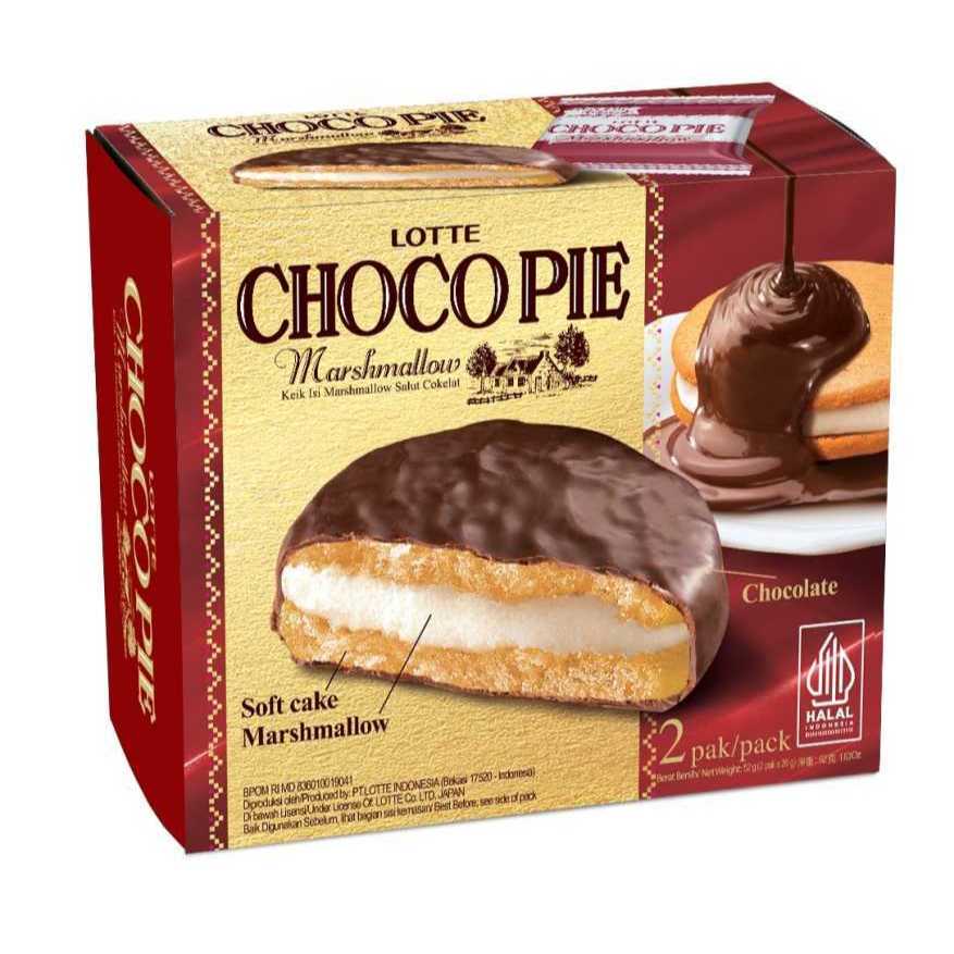 

CHOCO PIE MARSHMALLOW BOX-52GR/156GR