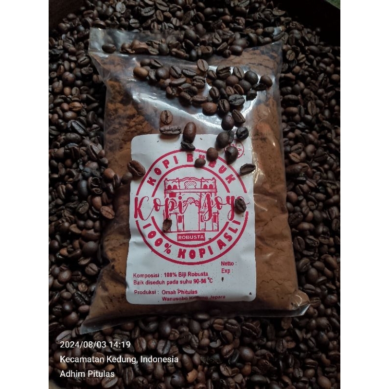 

BUBUK KOPI ROBUSTA 250gr