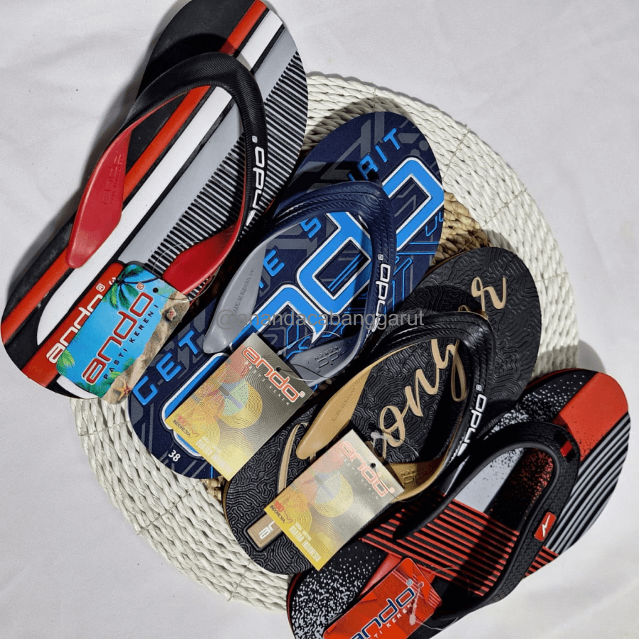 Ando Sandal Jepit Pria Dewasa Motif Terbaru