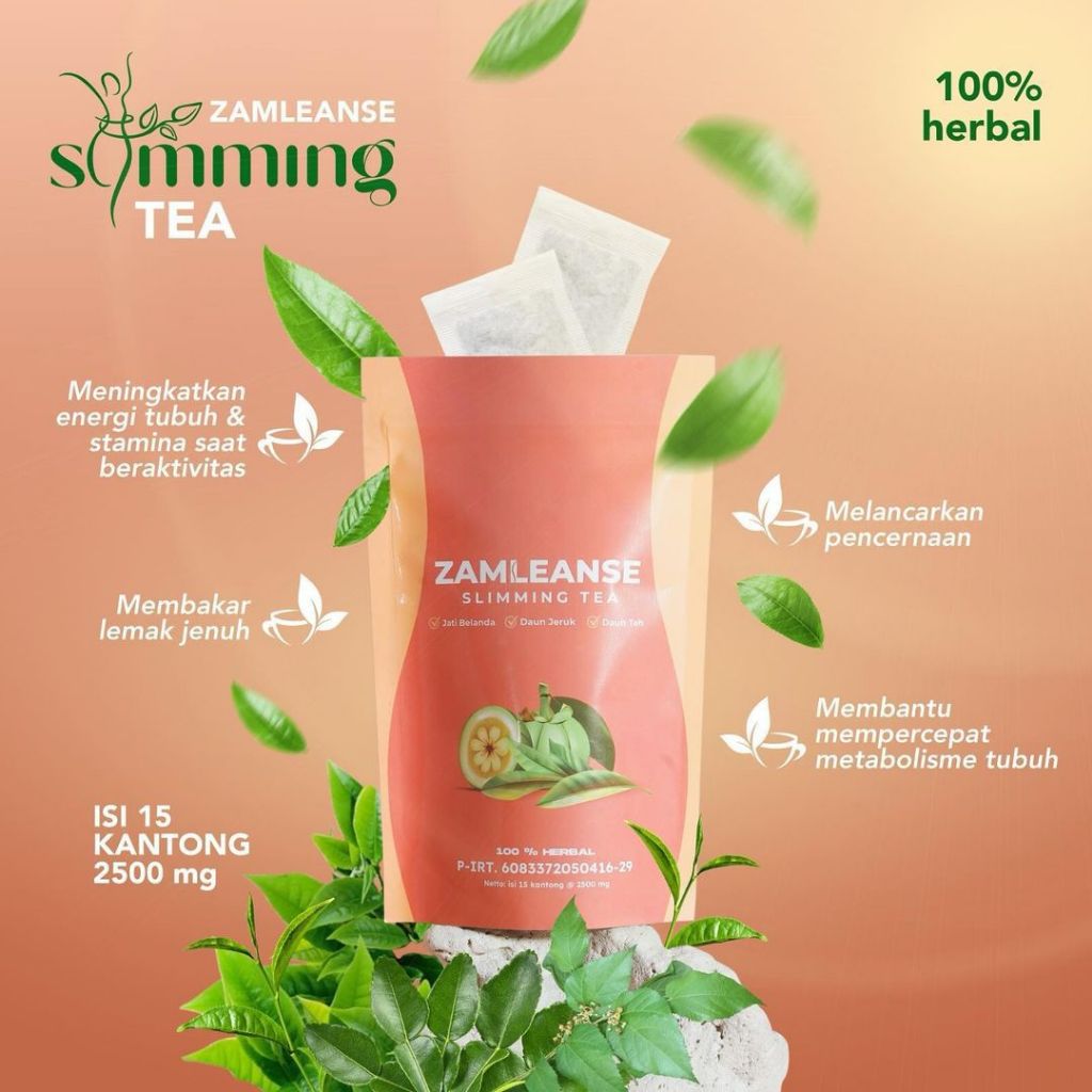 

PROMO ZAMLEANSE SLIMMING TEA AMPUH!!!