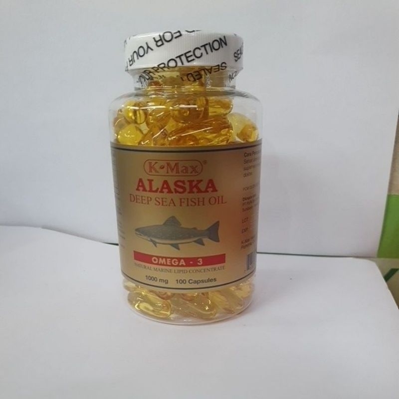 Alaska kmax tutup putih omega3