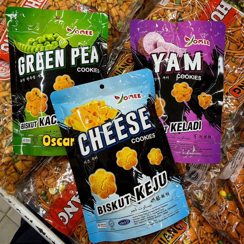 

Yomee cookies Yam / Cheese Kukis 150g keladi import halal