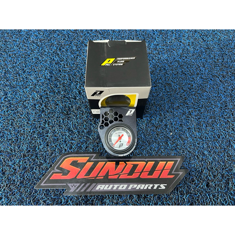 BOOST METER PPRC 45 PSI SILVER MINI