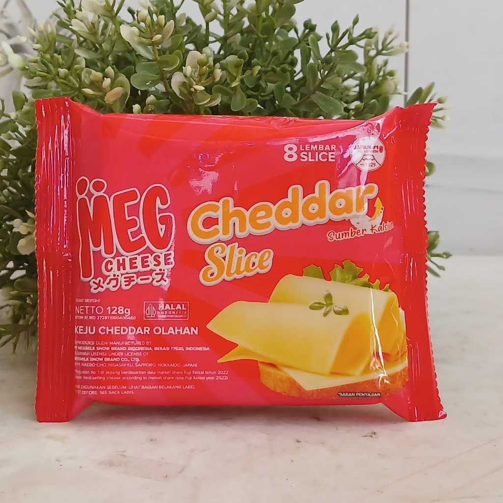 

MEG CHEDDAR CHEESE SLICE ISI 8 LEMBAR LEBIH ENAK, LEBIH KUMER