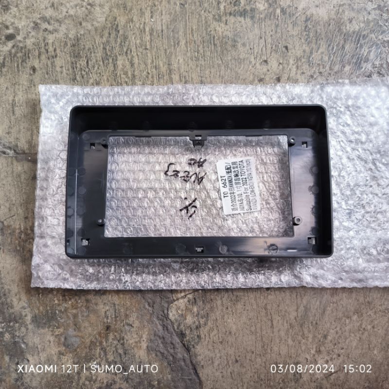 Frame Android 10 Inch Agya Ayla Avanza Xenia 2023-2025 Panel Tape Android 10 In New Agya Ayla 2023