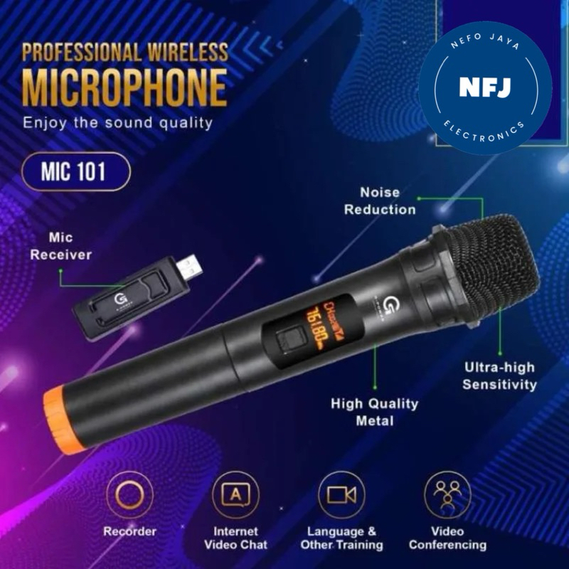 Mic Wireless G-POWER (101)