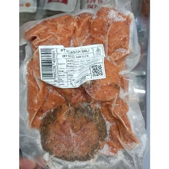 

Frozen Off Cut Beef Ham Slice (PT. Soejasch) 500 gram