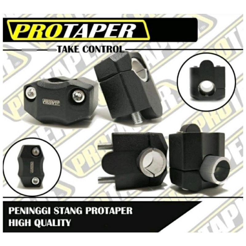 Riser Stang / Peninggi Stang Universal / Riser Protaper Bahan padat Full Cnc Universal