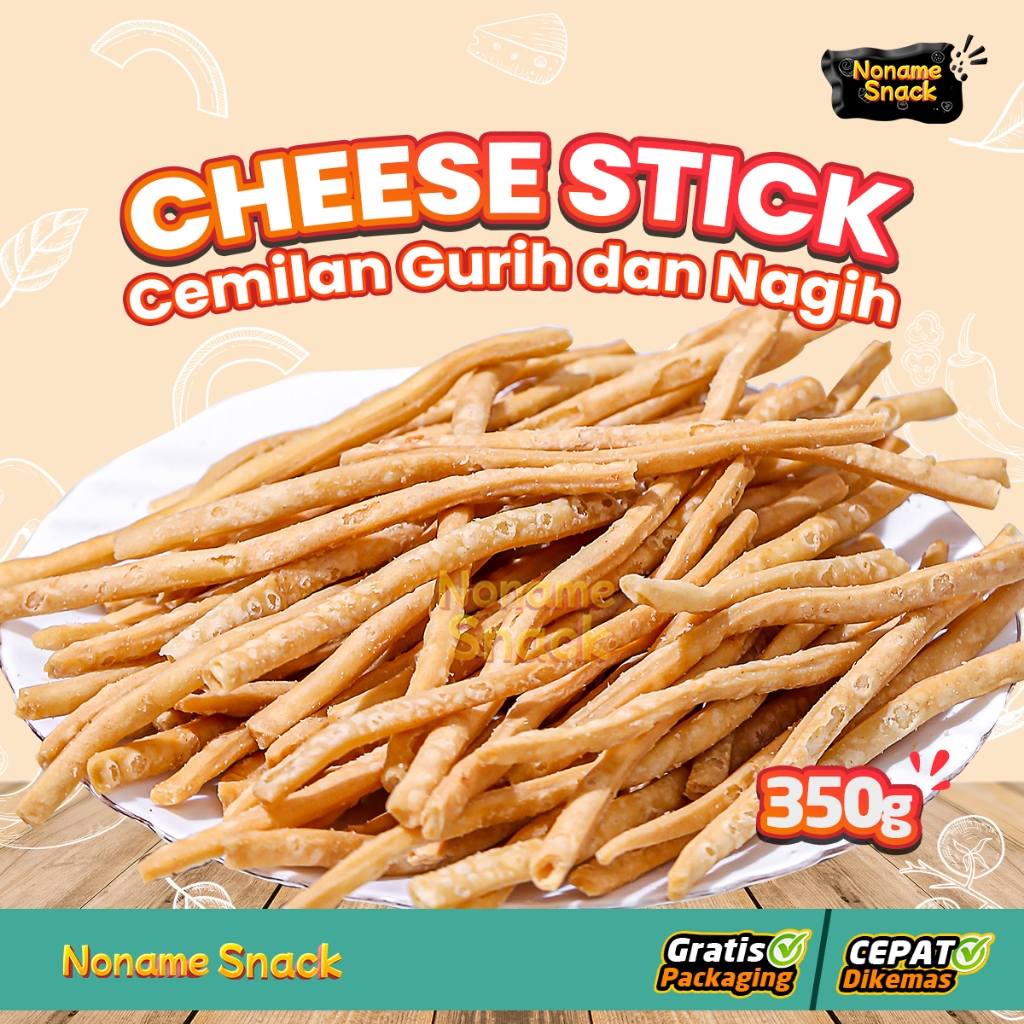 

NoName Snack - Cheese Stick Cemilan Grosir 350G