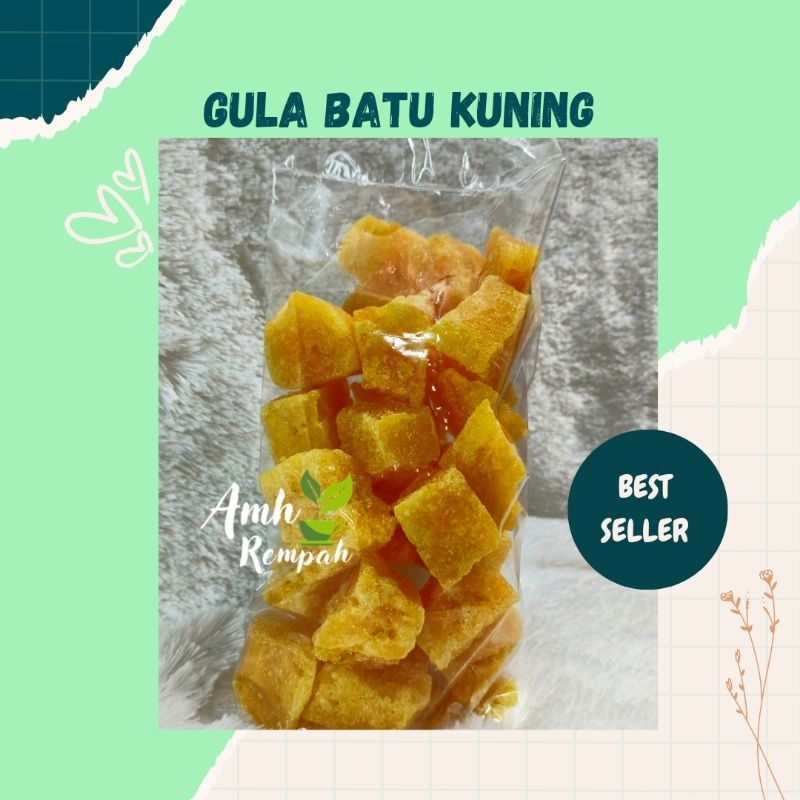 

Gula Batu Kuning, gula Batu Kristal Asli Kualitas Bagus Kemasan 500gr