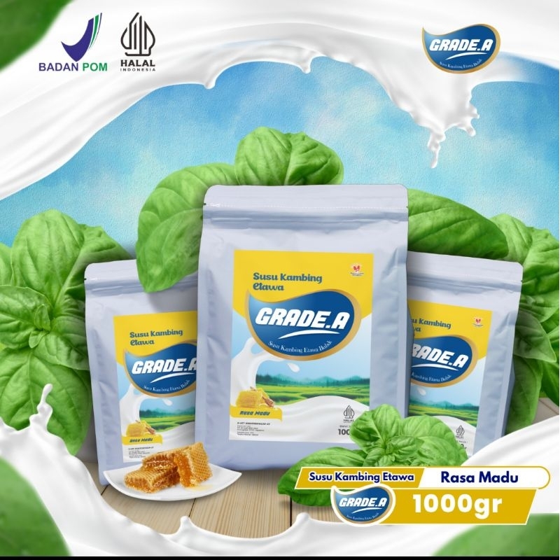 

Susu Kambing Etawa Rasa Madu Grade A 1kg terlaris
