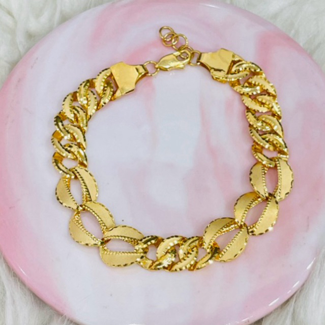 gelang sisik naga kopong mudah elegant emas asli kadar 700