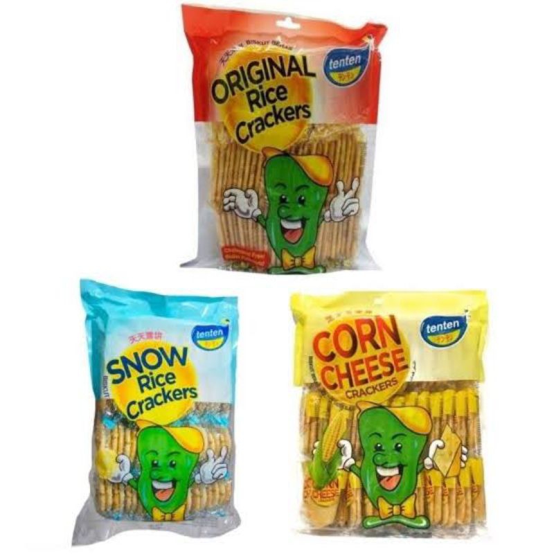 Tenten rice crackers / snack beras salji halal Malaysia