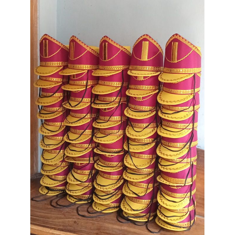 Topi drumband tk,sd,smp,dan smk