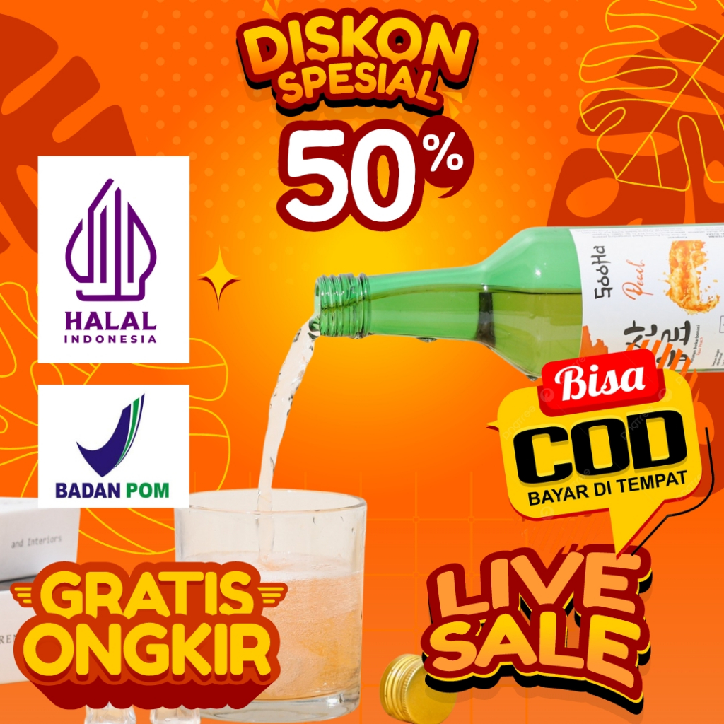 

Sooha Minuman Soda Peach HALAL dan BPOM