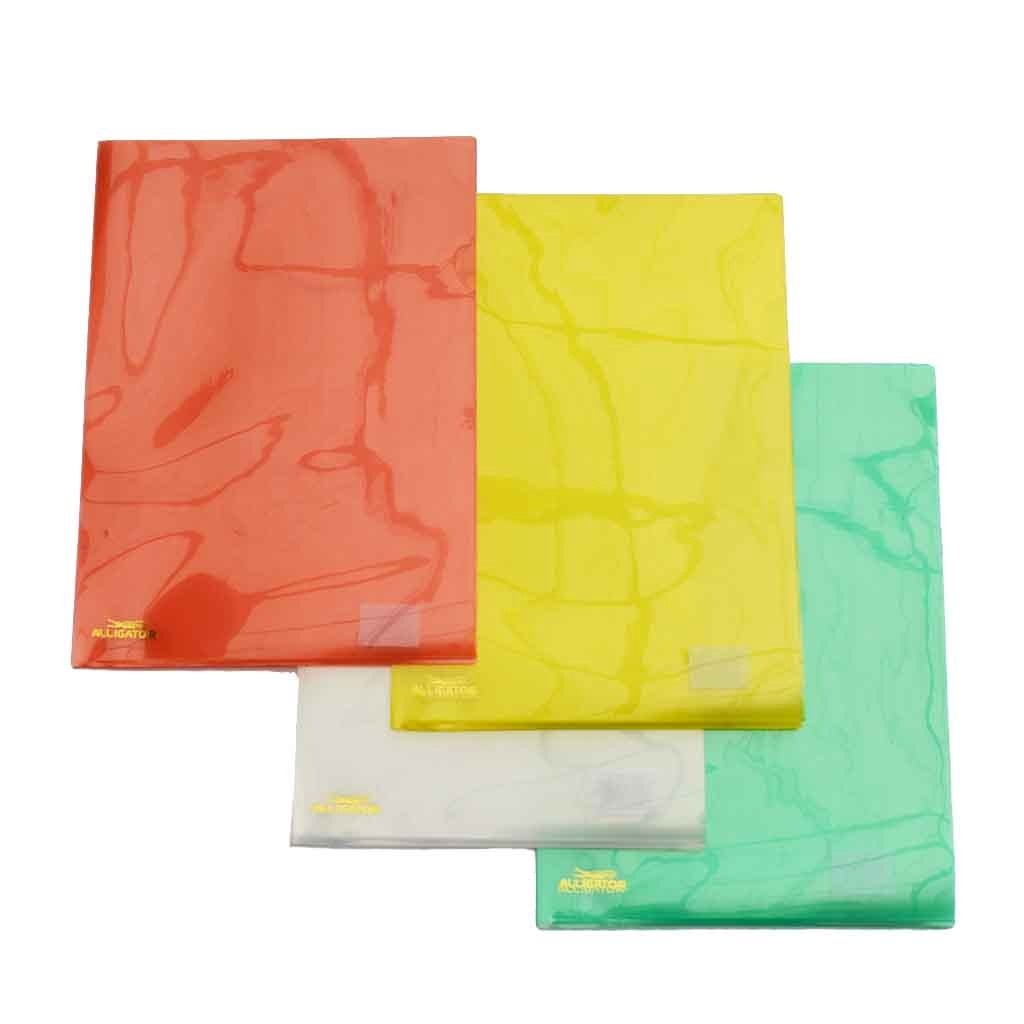 

3 PCS Map L A4 Alliagtor Double File Map Kertas Ukuran A4 Alligator