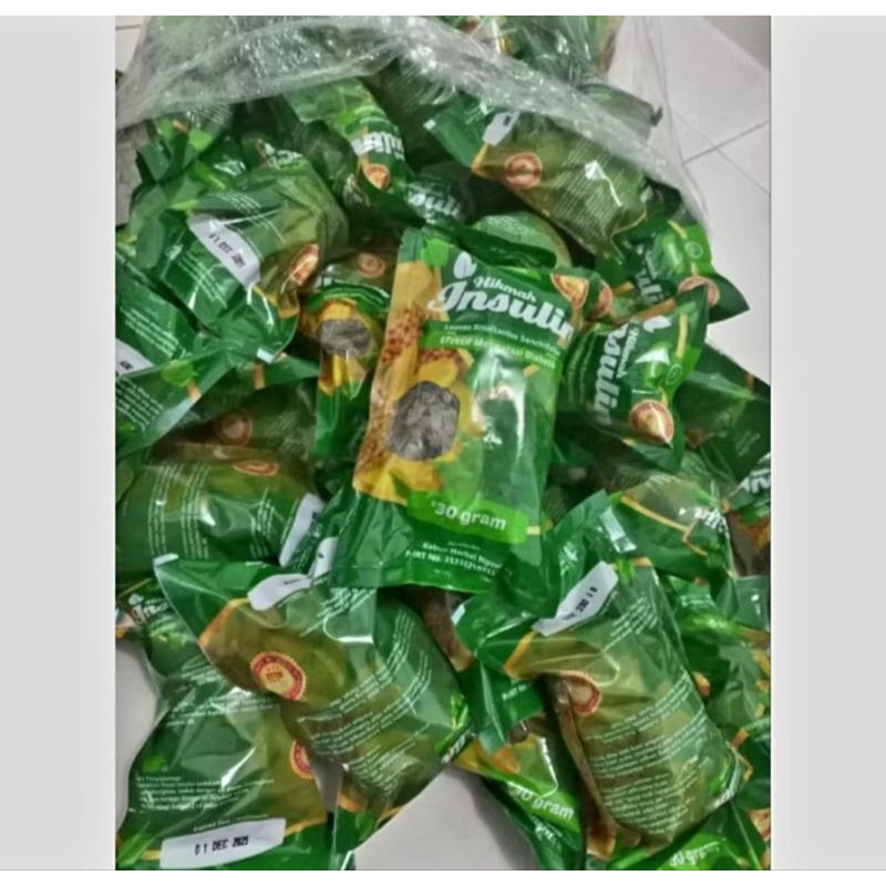 

TEH SEDUH DAUN INSULIN 30gr