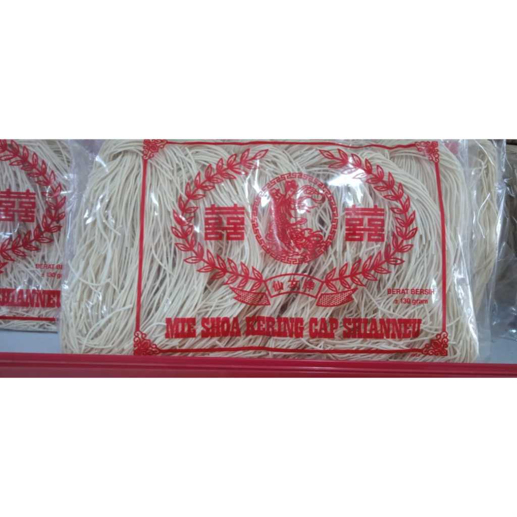 

Mie Shoa Kering Cap Shianneu 130gr