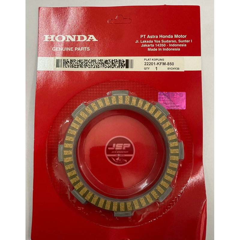 PLAT KOPLING KAMPAS KOPLING SUPRA X, SUPRA FIT, GRAND