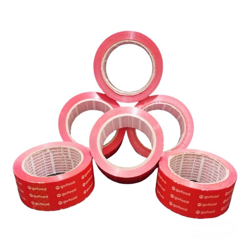 

Lakban Printing Gofood / Lakban Online Shop 45mm x 100 Yard Murah