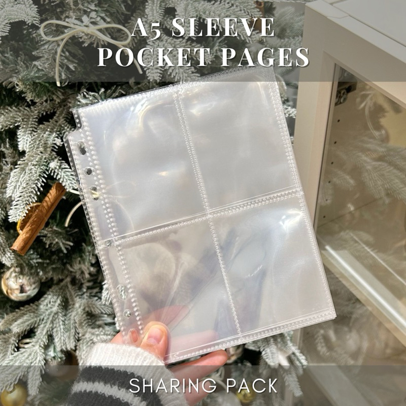 [A5] Moonjin Studio Sleeve Pocket Pages Binder Photocard Album Refill