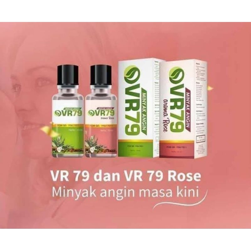 minyak angin Vr79 aroma rose