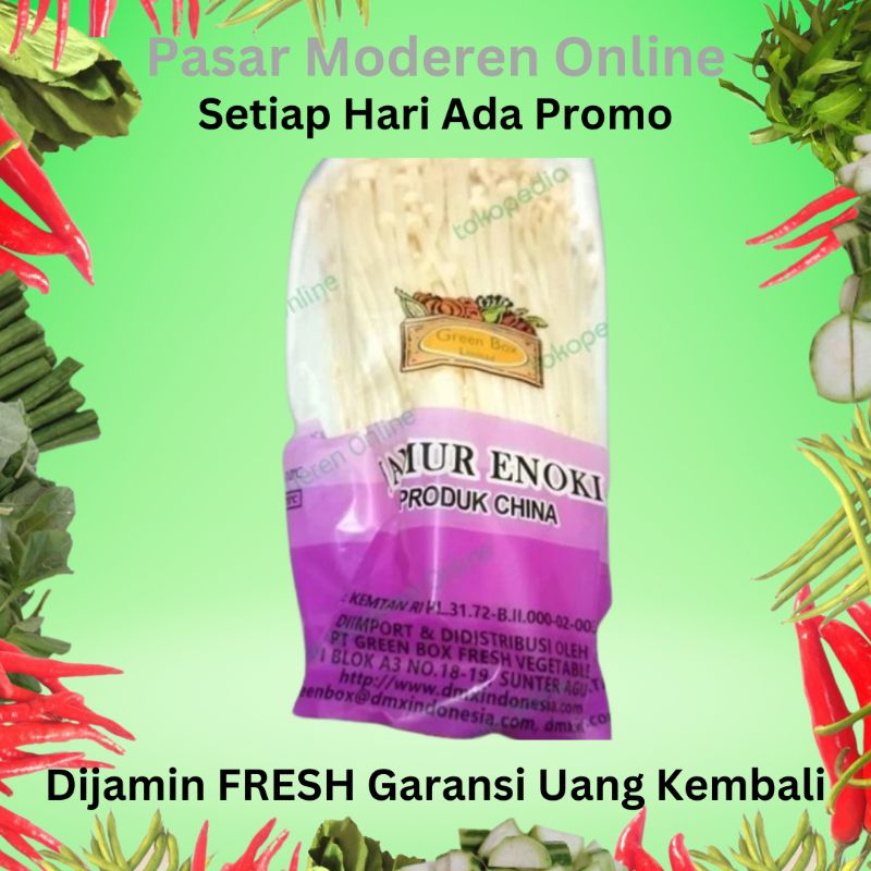 

JAMUR ENOKI 100 GRAM