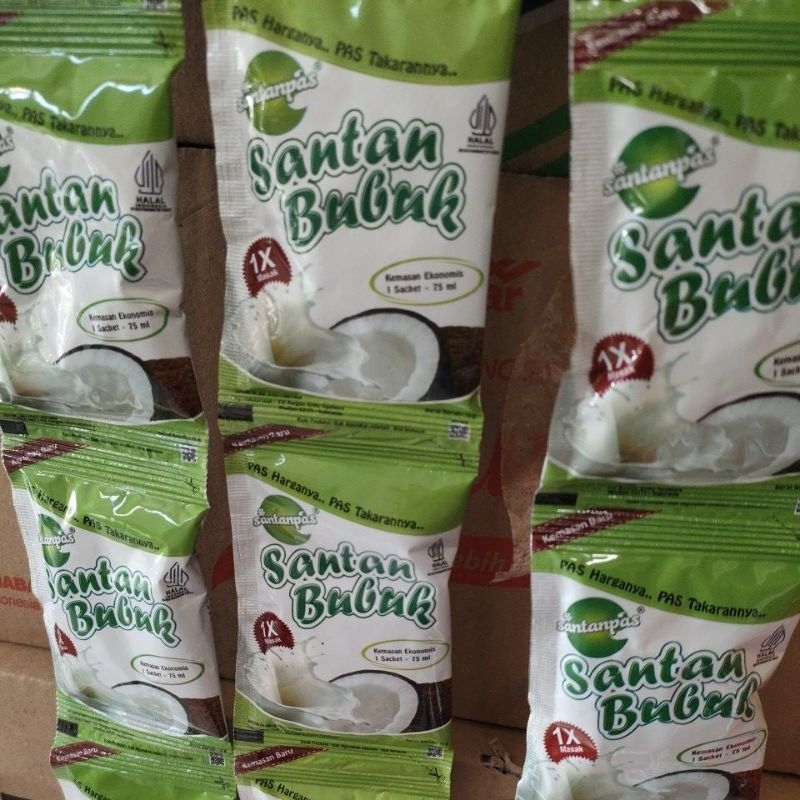 

santan bubuk 1 rtg isi 10 pcs