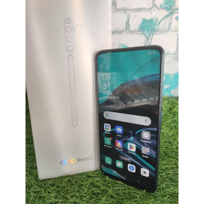 oppo reno 2f Ram 8GB Internal 128GB HP Second Seken Bekas Fullset [murah] hp murah