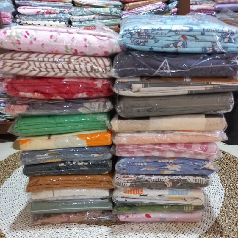 Sprei HOME MADE Katun Lembut Premium Size QUEEN (160×200x30) ll Katun CVC ll Katun Esra