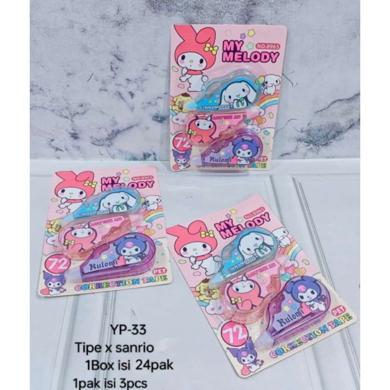 

tip x Sanrio isi 3