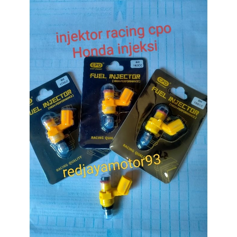 injektor racing CPO Honda injeksi 160cc/170cc/180cc