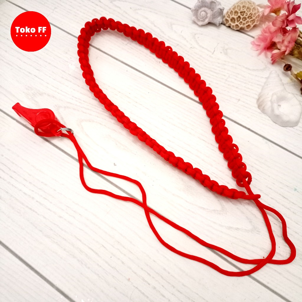 Tali Kur Pramuka Penggalang + Pluit