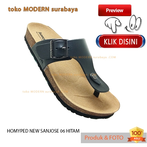 Sandal pria casual sandal sopan jepit HOMYPED HOMYPED NEW SANJOSE