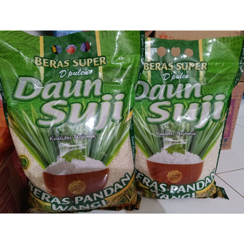 

Beras super daun suji