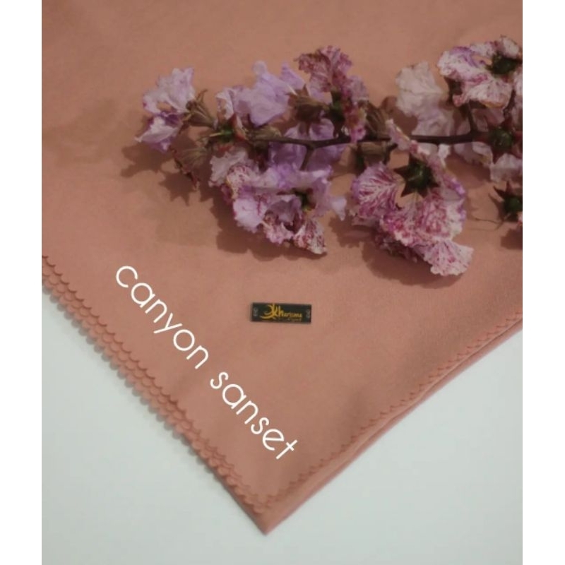 KHARISMA HIJAB POLOS/HIJAB VOAL LUXURY SUPER PREMIUM/HIJAB 120X120/HIJAB SUPER PREMIUM TERMURAH DAN 