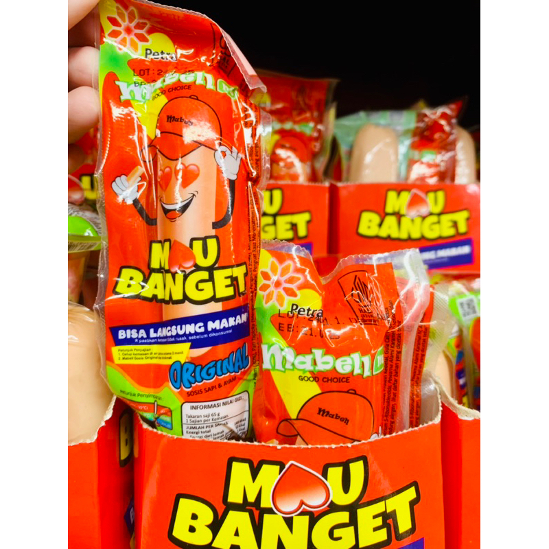 

MABELL SOSIS SINGLE HOT/KEJU/ORIGINAL 65gr
